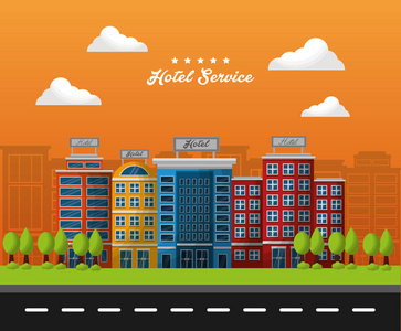 住宿字素材漫畫