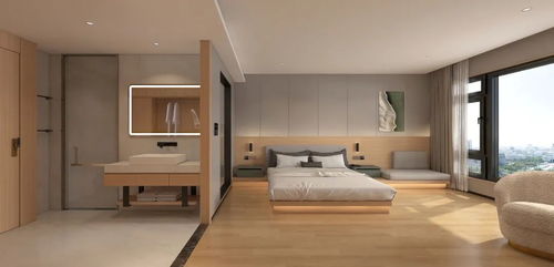 千年舟門墻柜產品酒店空間裝修效果圖