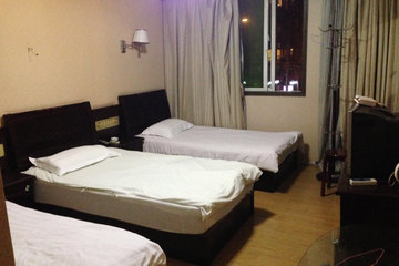 尊享匯豐賓館(紹興路店)三人間1晚+提供免費寬帶服務+免費WiFi服務+熱水洗浴!_團800杭州團購網站大全